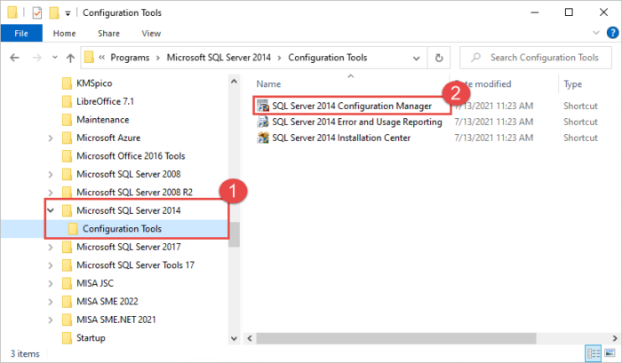 Restart lại SQL Server – SME2023